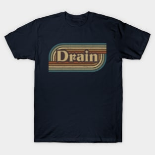 Drain Vintage Stripes T-Shirt